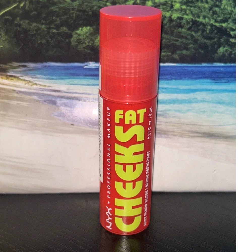 NYX Fat Cheeks Juicy Plump Blush Stick FB05 Peach Plunge 0.27oz New